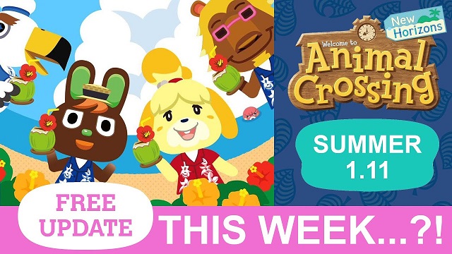Animal Crossing New Horizons 1_11 Update Animal Crossing New Horizons 1_11 Update